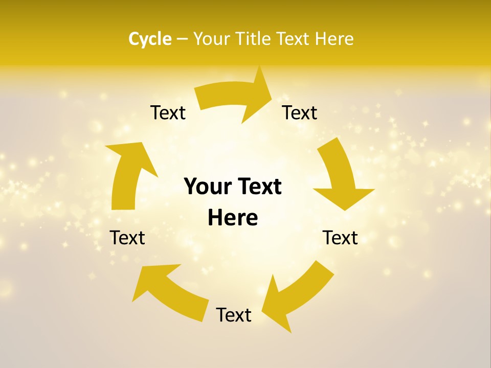 Rich Glitter Art PowerPoint Template