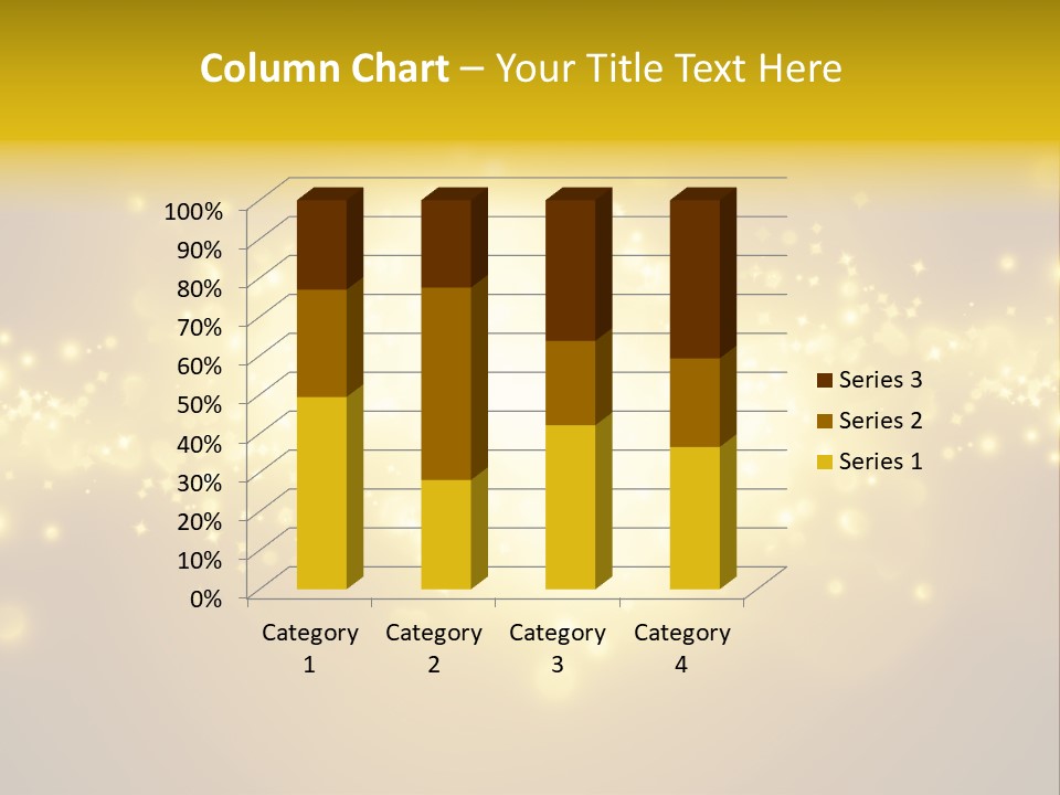 Rich Glitter Art PowerPoint Template