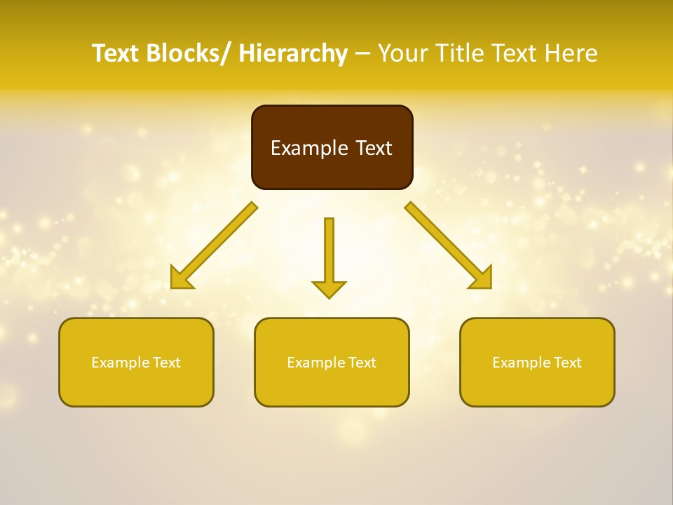 Rich Glitter Art PowerPoint Template