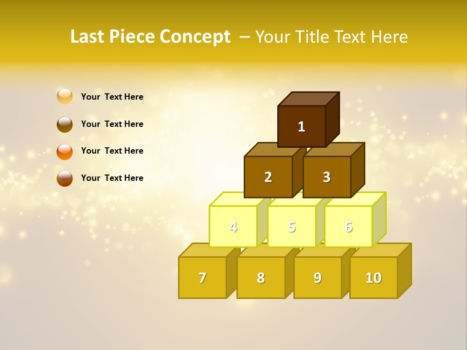 Rich Glitter Art PowerPoint Template