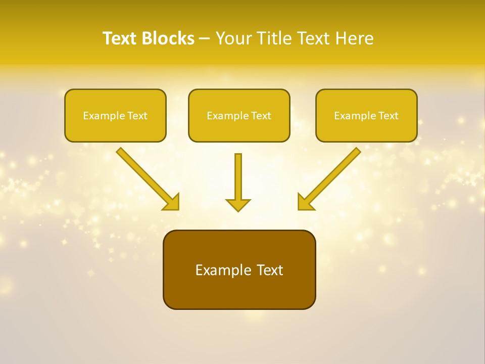 Rich Glitter Art PowerPoint Template