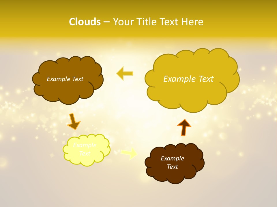 Rich Glitter Art PowerPoint Template