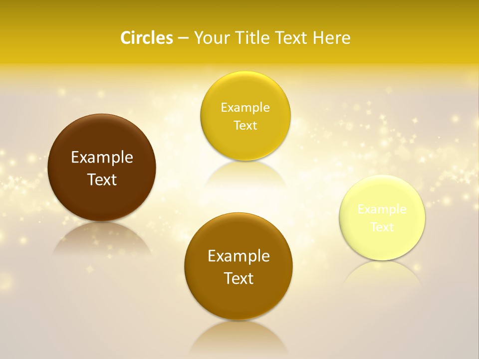 Rich Glitter Art PowerPoint Template