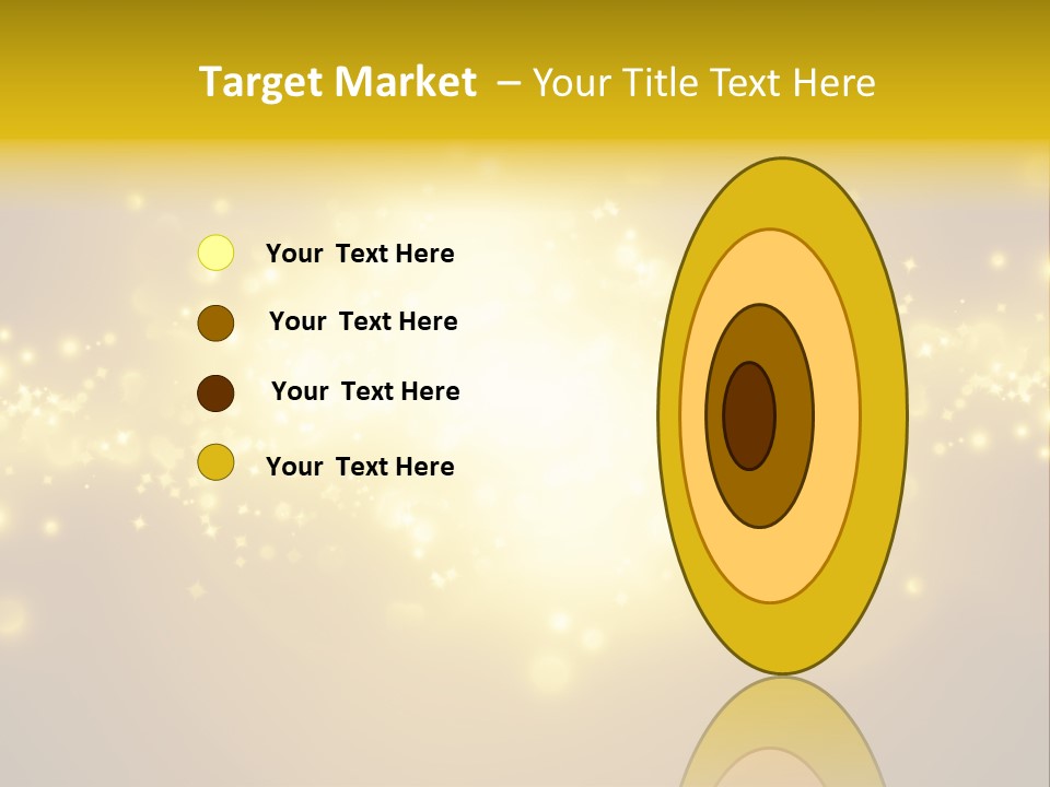 Rich Glitter Art PowerPoint Template