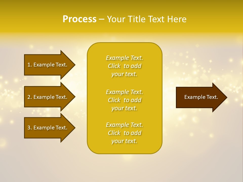 Rich Glitter Art PowerPoint Template