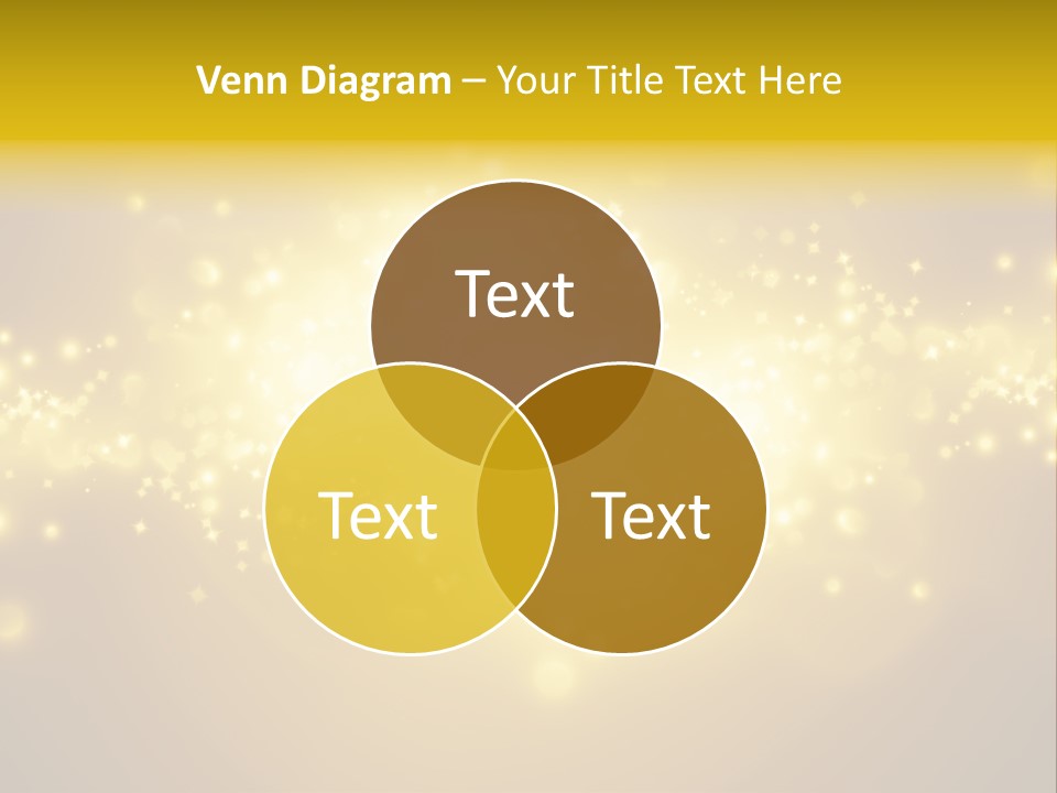 Rich Glitter Art PowerPoint Template