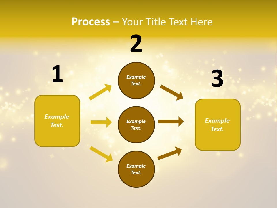 Rich Glitter Art PowerPoint Template