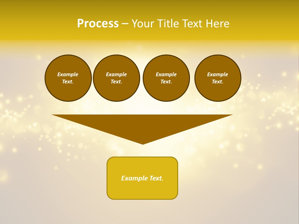 Rich Glitter Art PowerPoint Template