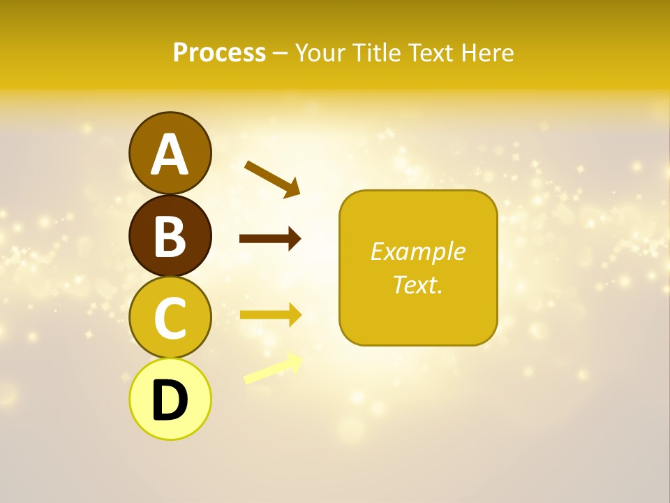 Rich Glitter Art PowerPoint Template