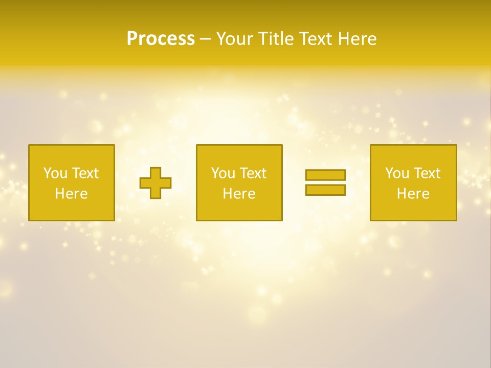 Rich Glitter Art PowerPoint Template