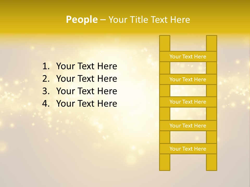 Rich Glitter Art PowerPoint Template