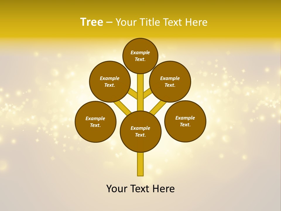 Rich Glitter Art PowerPoint Template