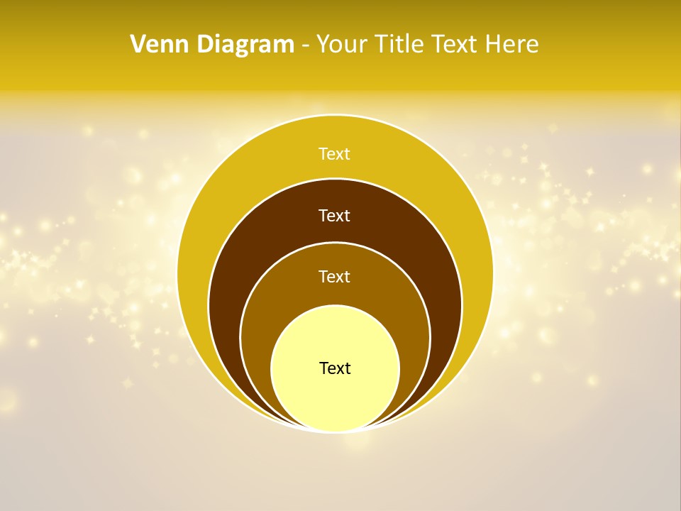 Rich Glitter Art PowerPoint Template