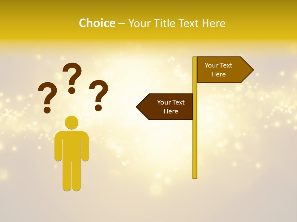 Rich Glitter Art PowerPoint Template