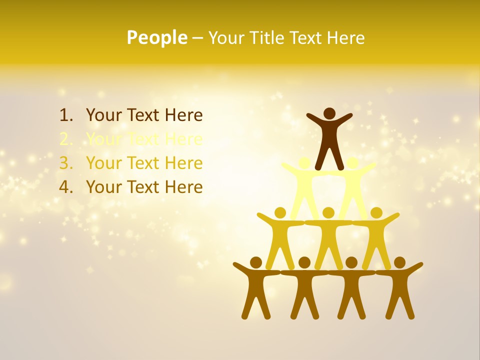 Rich Glitter Art PowerPoint Template