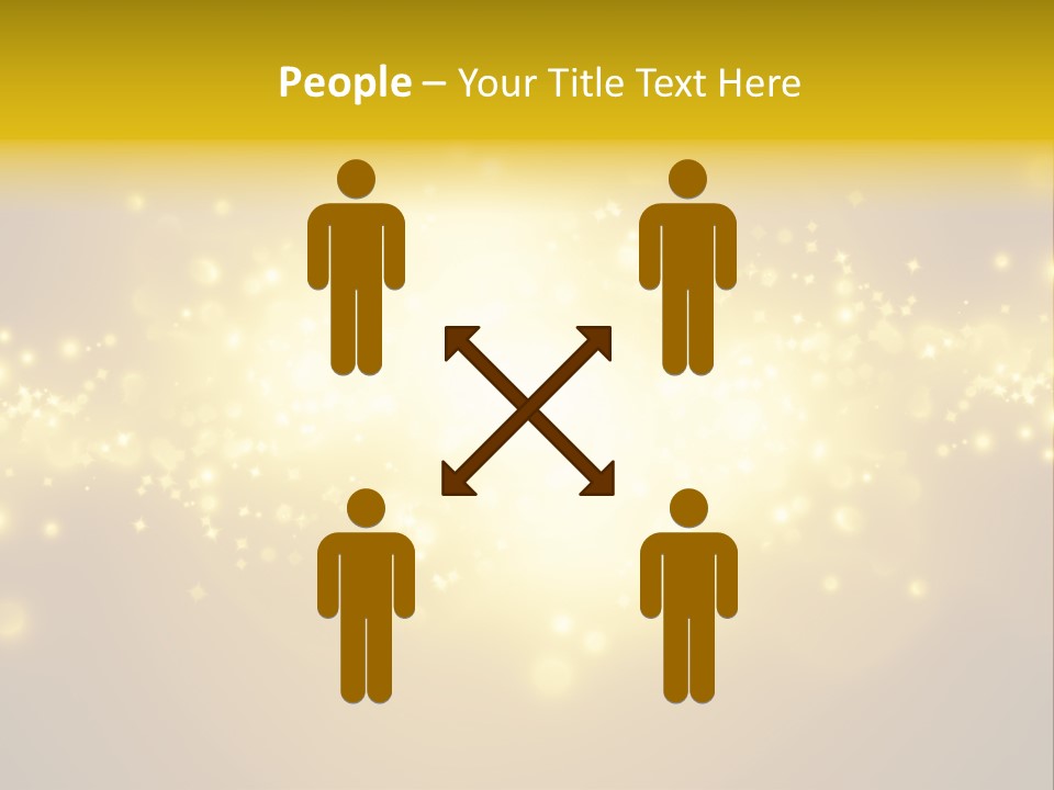 Rich Glitter Art PowerPoint Template