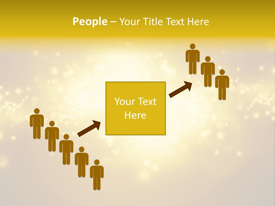 Rich Glitter Art PowerPoint Template