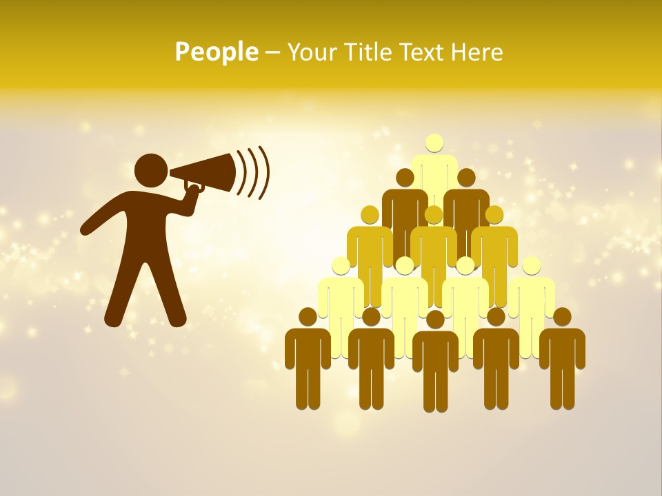 Rich Glitter Art PowerPoint Template