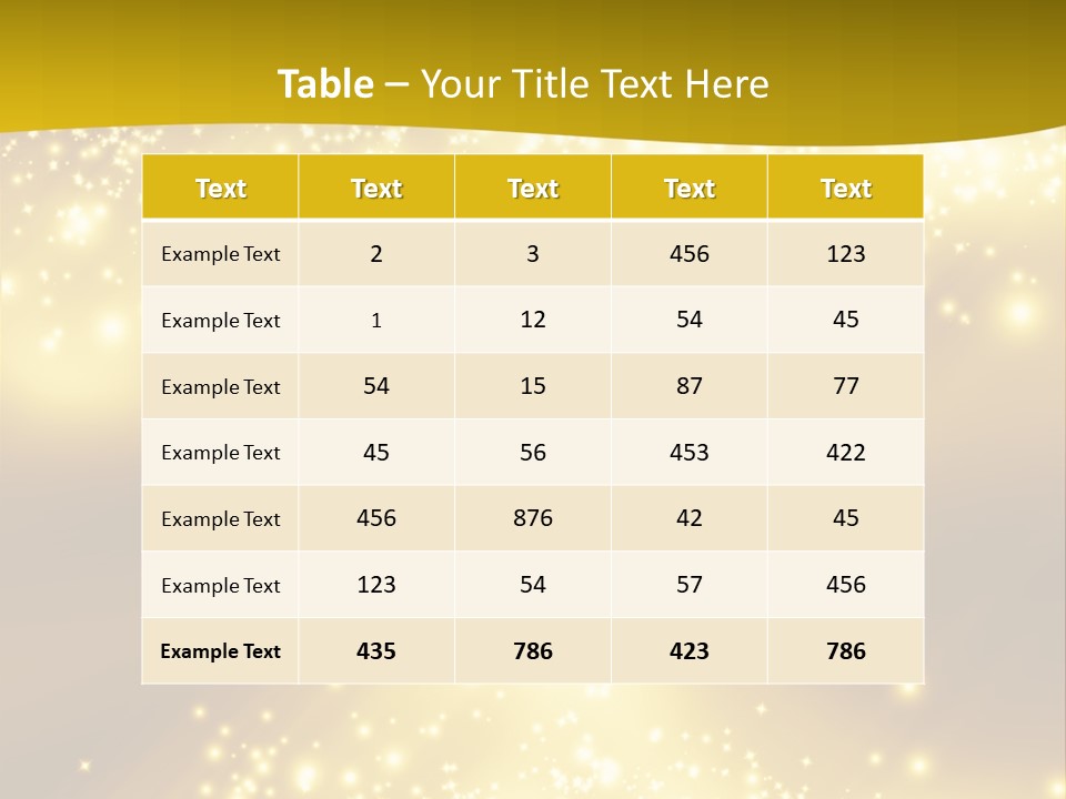 Beautiful Illumination Magic PowerPoint Template