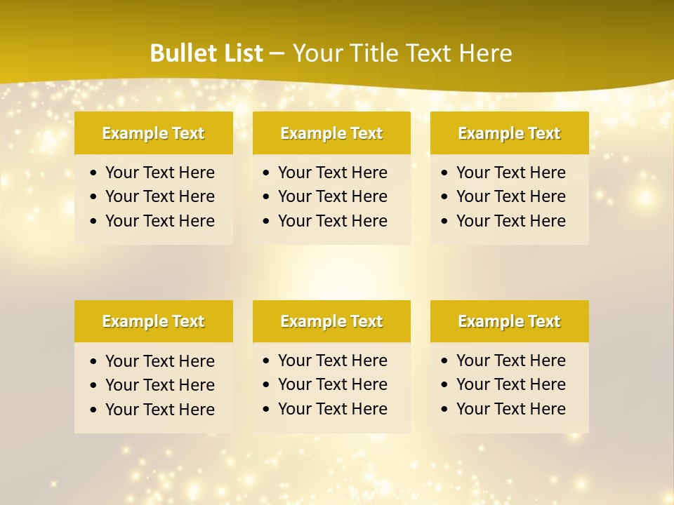 Beautiful Illumination Magic PowerPoint Template