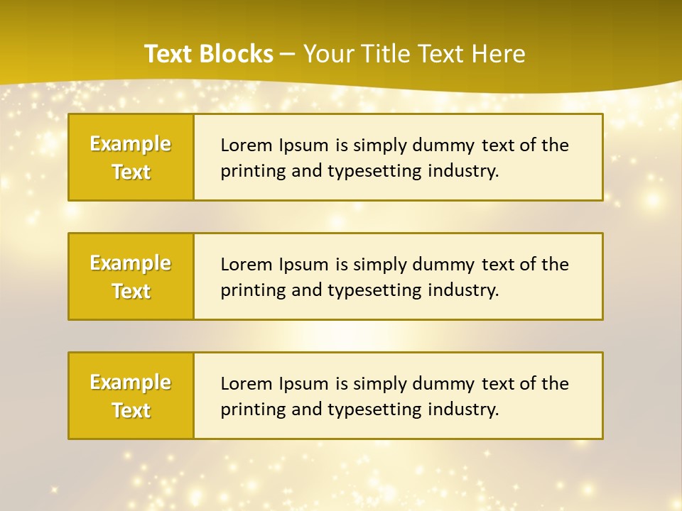 Beautiful Illumination Magic PowerPoint Template