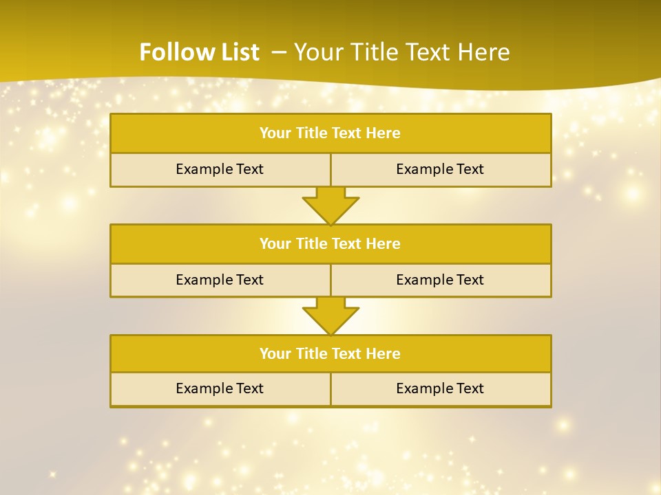 Beautiful Illumination Magic PowerPoint Template