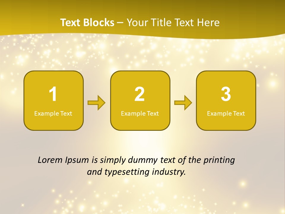 Beautiful Illumination Magic PowerPoint Template