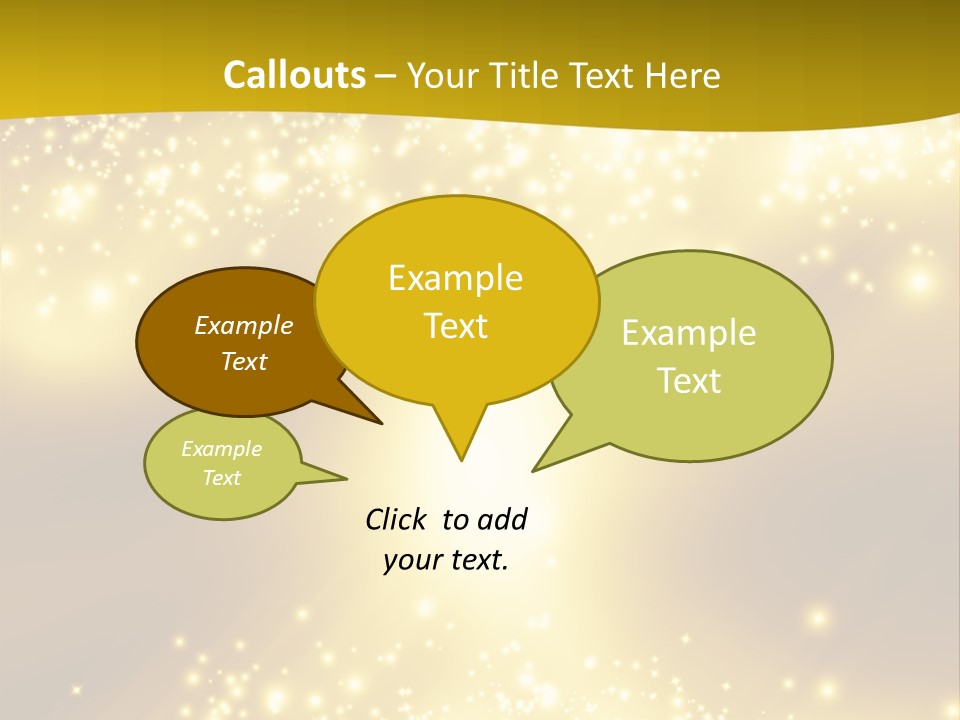 Beautiful Illumination Magic PowerPoint Template