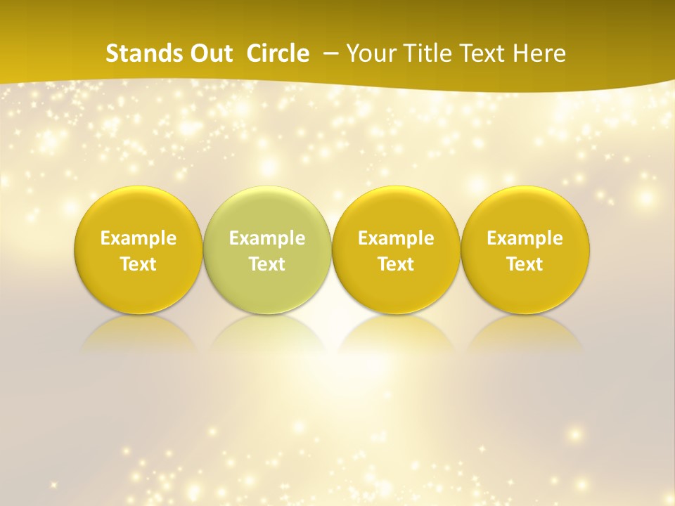 Beautiful Illumination Magic PowerPoint Template