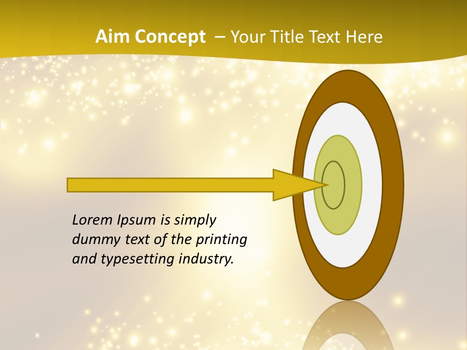 Beautiful Illumination Magic PowerPoint Template