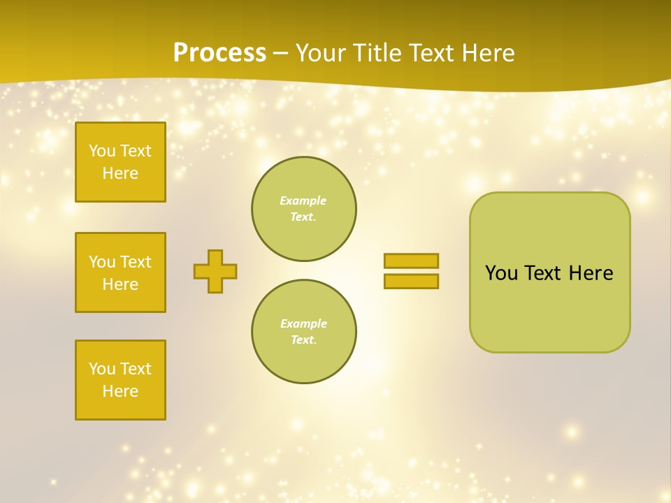Beautiful Illumination Magic PowerPoint Template