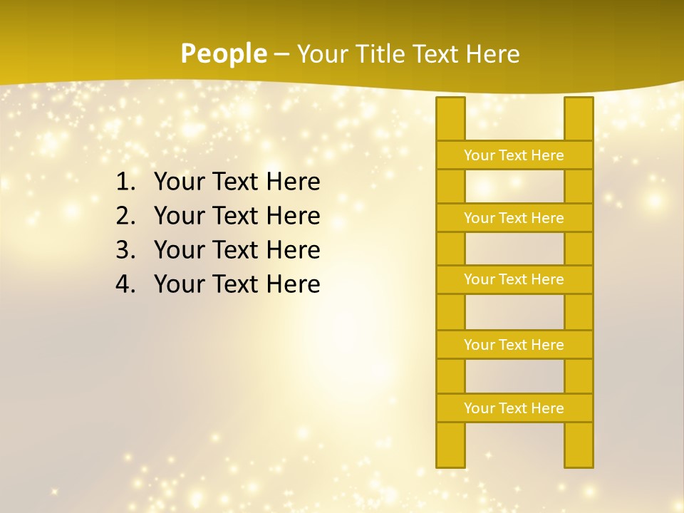 Beautiful Illumination Magic PowerPoint Template