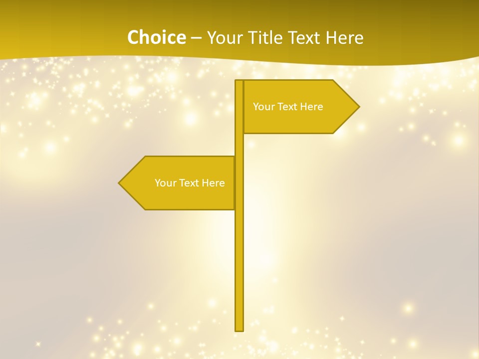 Beautiful Illumination Magic PowerPoint Template