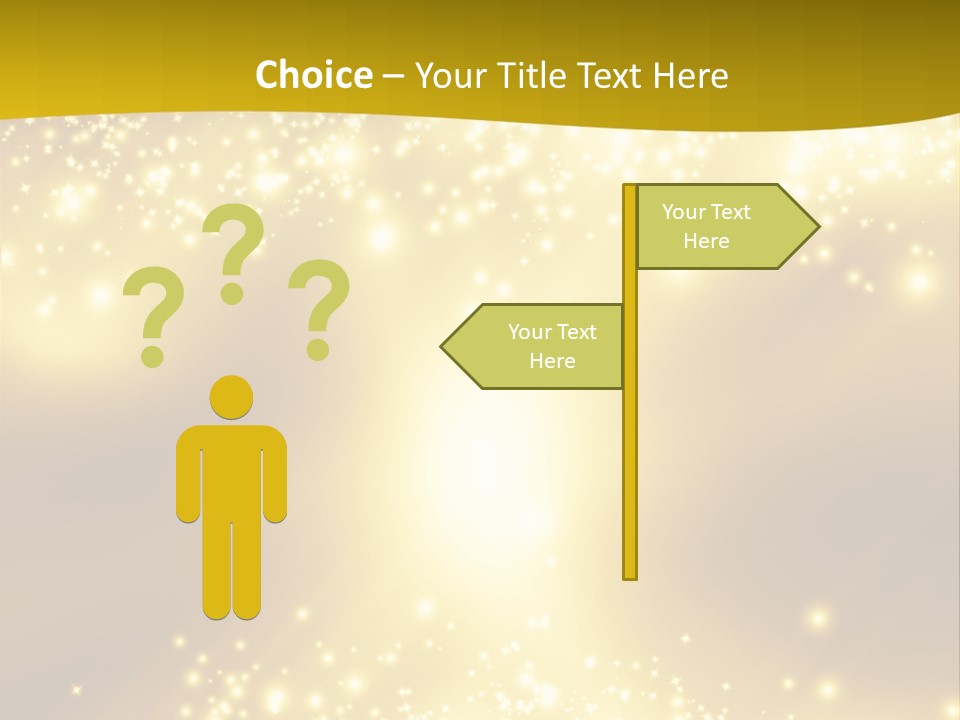 Beautiful Illumination Magic PowerPoint Template