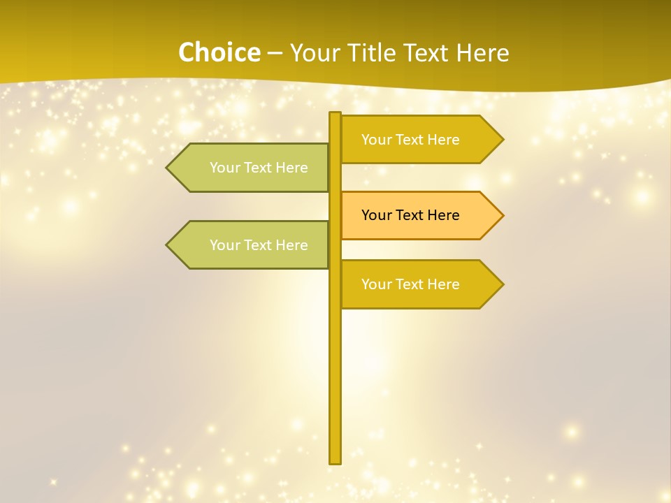 Beautiful Illumination Magic PowerPoint Template