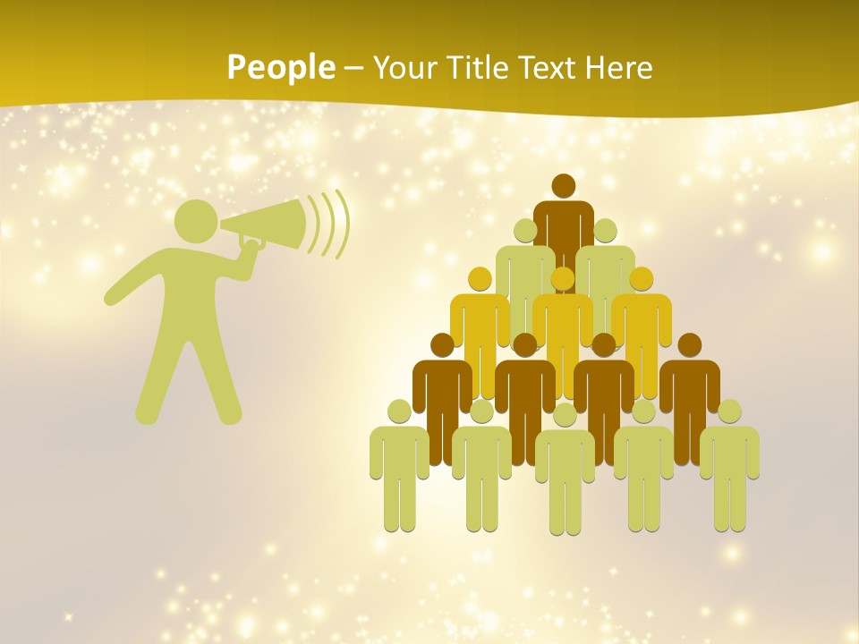 Beautiful Illumination Magic PowerPoint Template