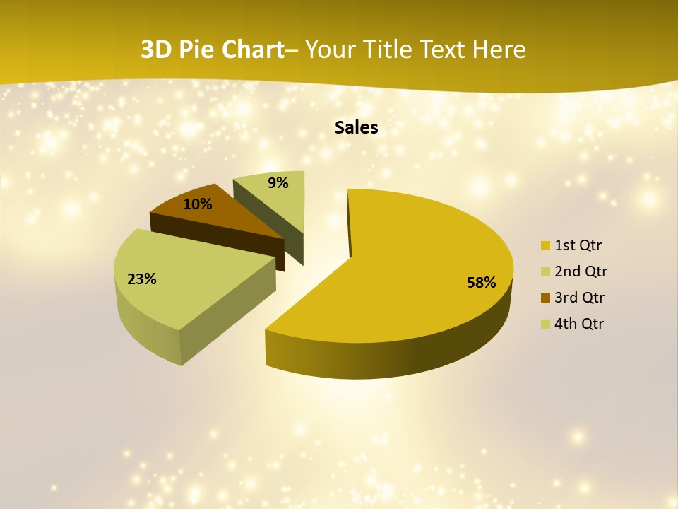 Beautiful Illumination Magic PowerPoint Template