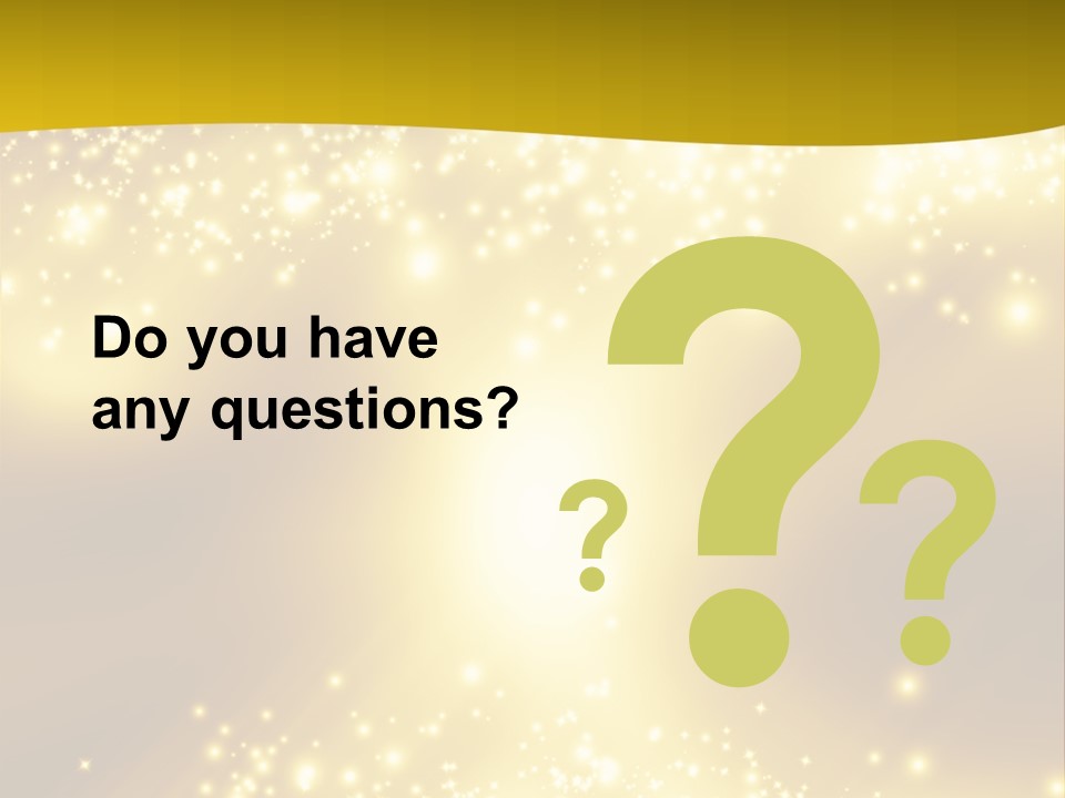 Beautiful Illumination Magic PowerPoint Template