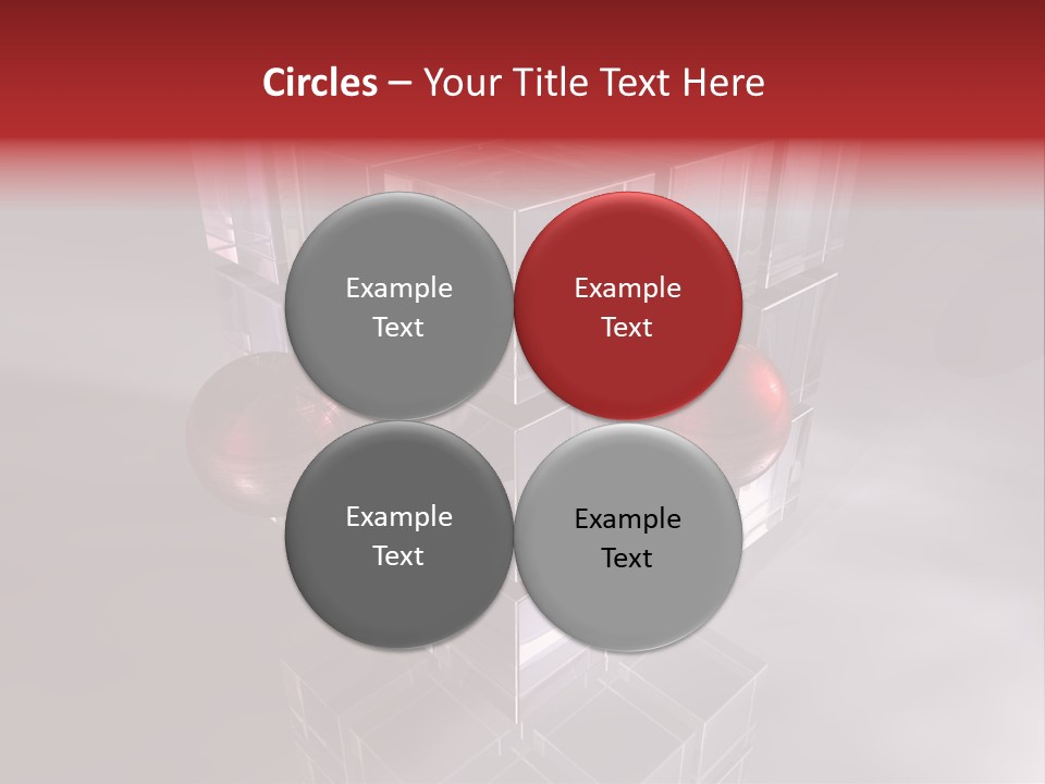 Stream Teamwork Zentrum PowerPoint Template