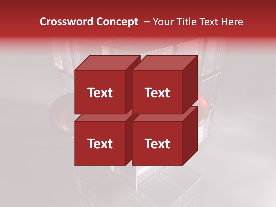 Stream Teamwork Zentrum PowerPoint Template