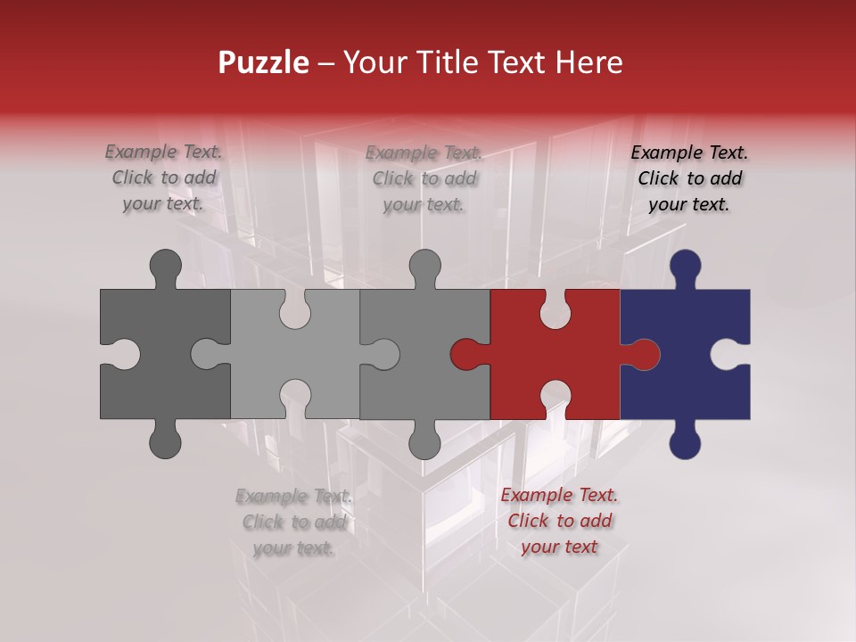 Stream Teamwork Zentrum PowerPoint Template