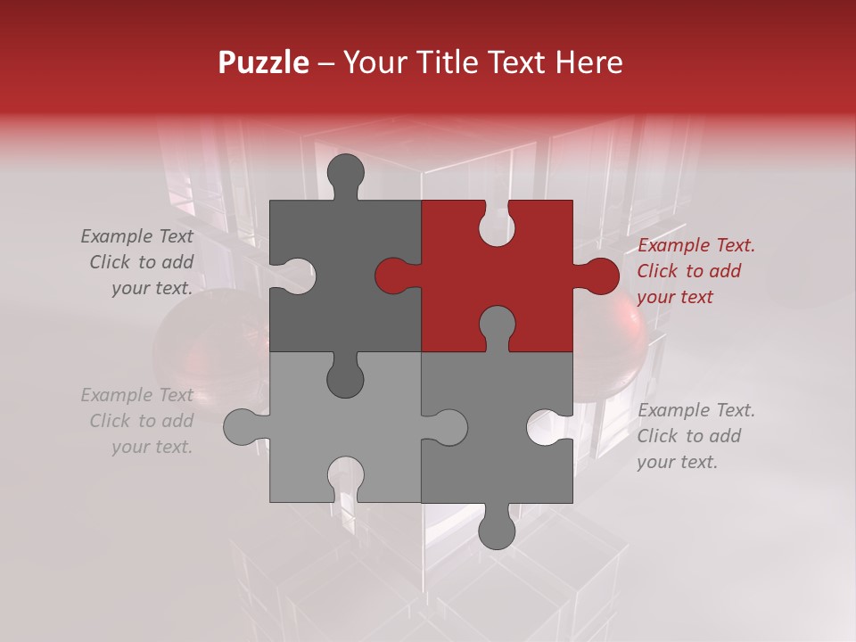 Stream Teamwork Zentrum PowerPoint Template