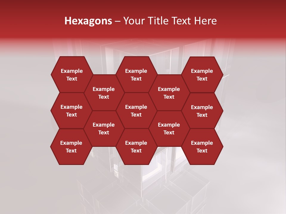 Stream Teamwork Zentrum PowerPoint Template