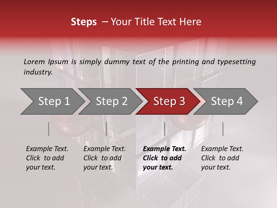 Stream Teamwork Zentrum PowerPoint Template