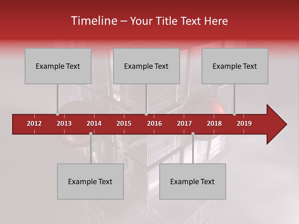 Stream Teamwork Zentrum PowerPoint Template