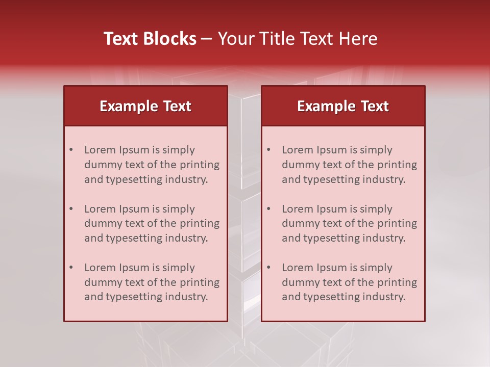 Stream Teamwork Zentrum PowerPoint Template