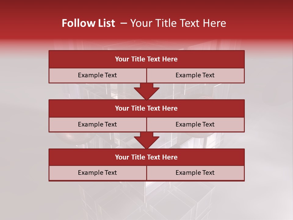 Stream Teamwork Zentrum PowerPoint Template
