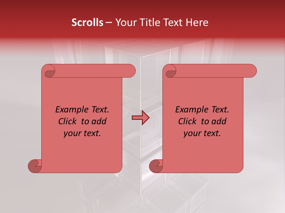 Stream Teamwork Zentrum PowerPoint Template