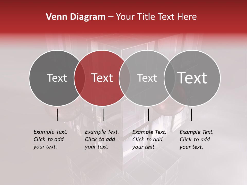 Stream Teamwork Zentrum PowerPoint Template