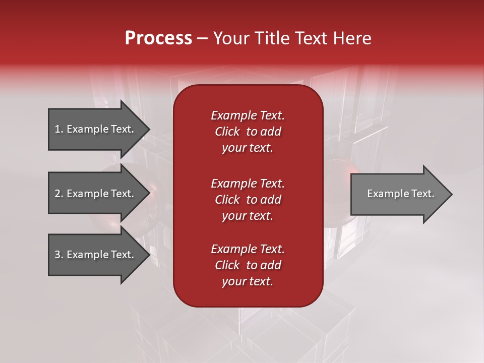 Stream Teamwork Zentrum PowerPoint Template